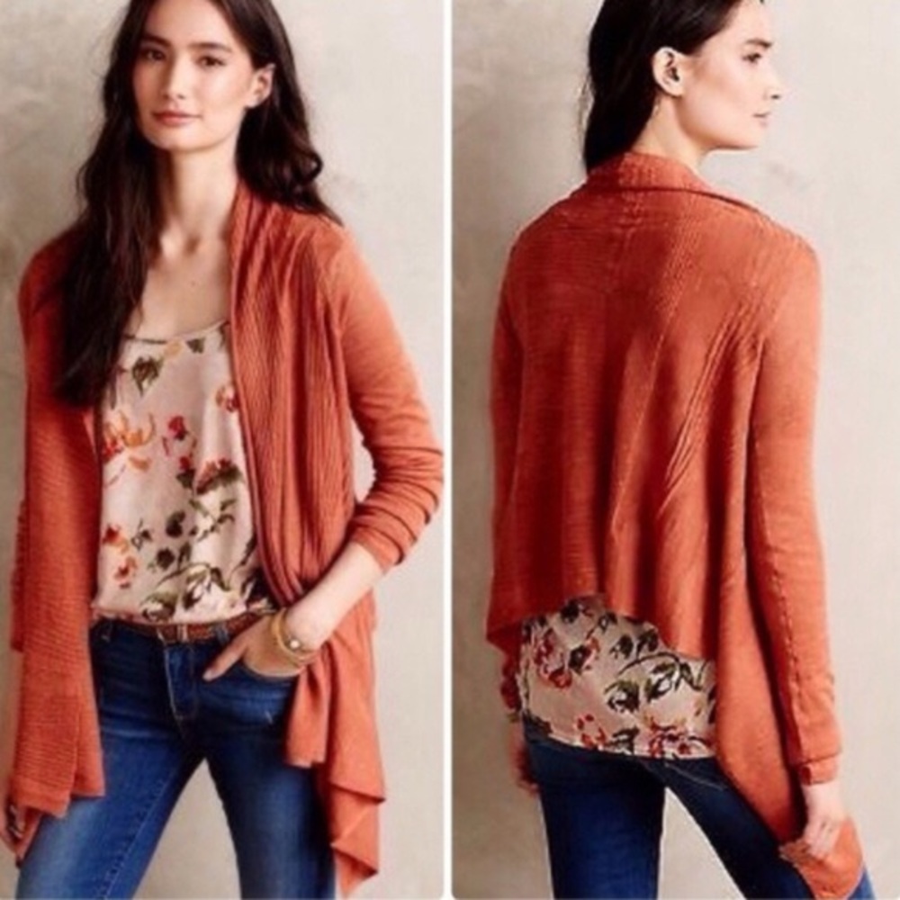 Moth Lightweight Waterfall Cardigan